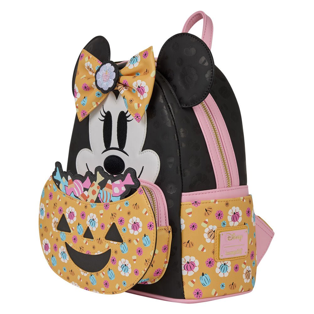 Mochila Loungefly Disney de Minnie con diseño Pumpkin - 3
