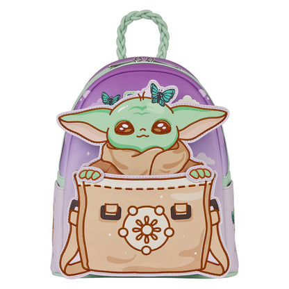 Mochila Loungefly de Grogu Star Wars en color morado - 3