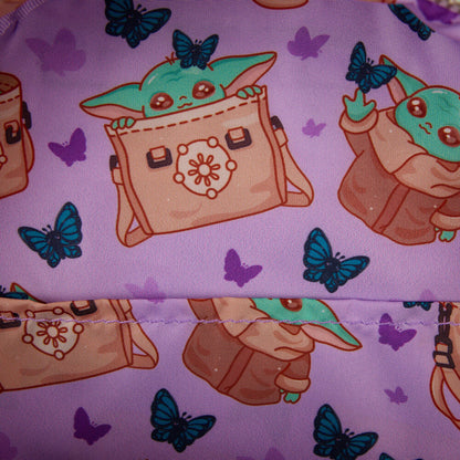 Mochila Loungefly de Grogu Star Wars en color morado - 4