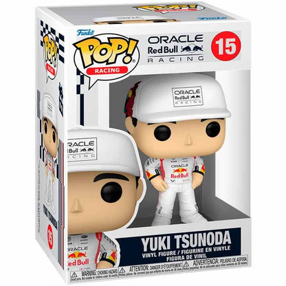 Figura Funko POP de Yuki Tsunoda con uniforme Oracle Red Bull Racing - 2