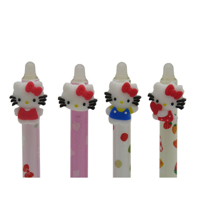 Bolígrafos borrables retráctiles Hello Kitty de gel azul en diseños surtidos - 3