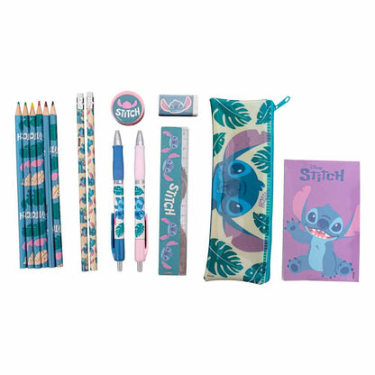 Set de papelería Stitch Disney con cuaderno, estuche y útiles escolares - 2