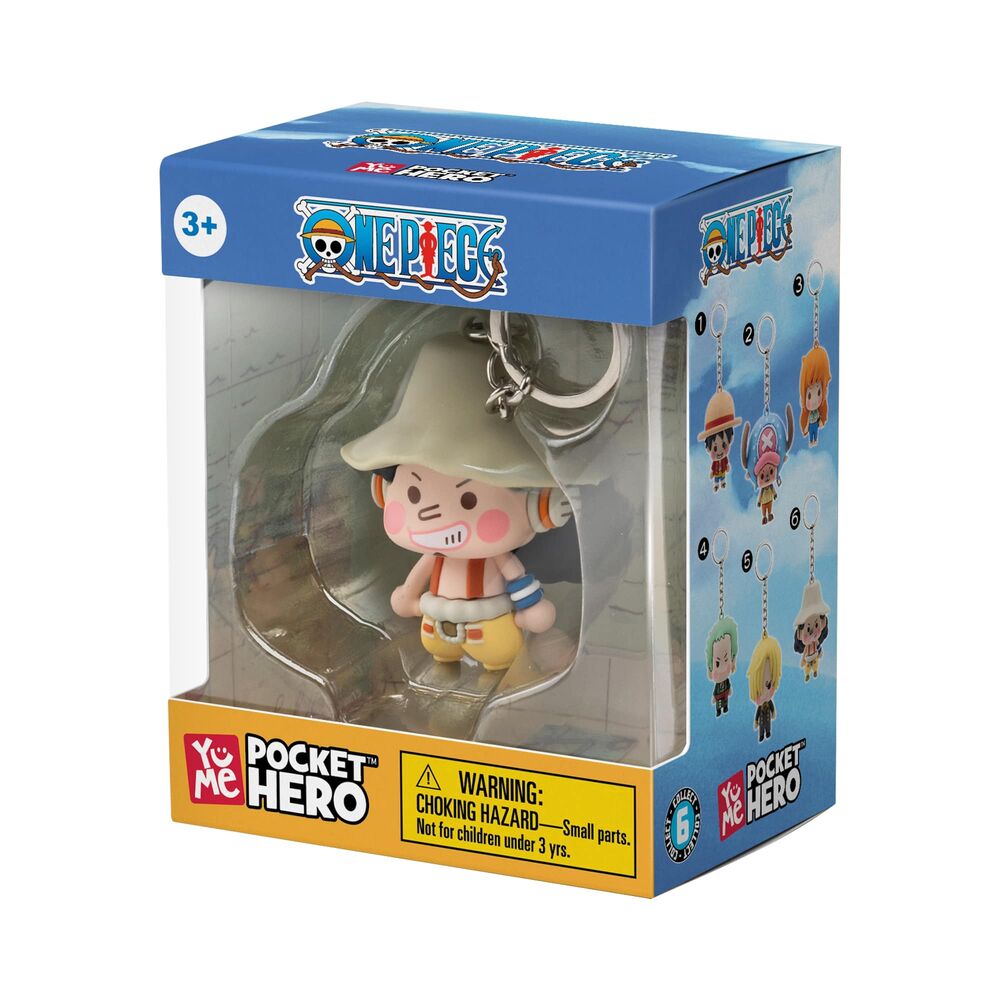 Llavero figura One Piece surtido de YUME TOYS - 24