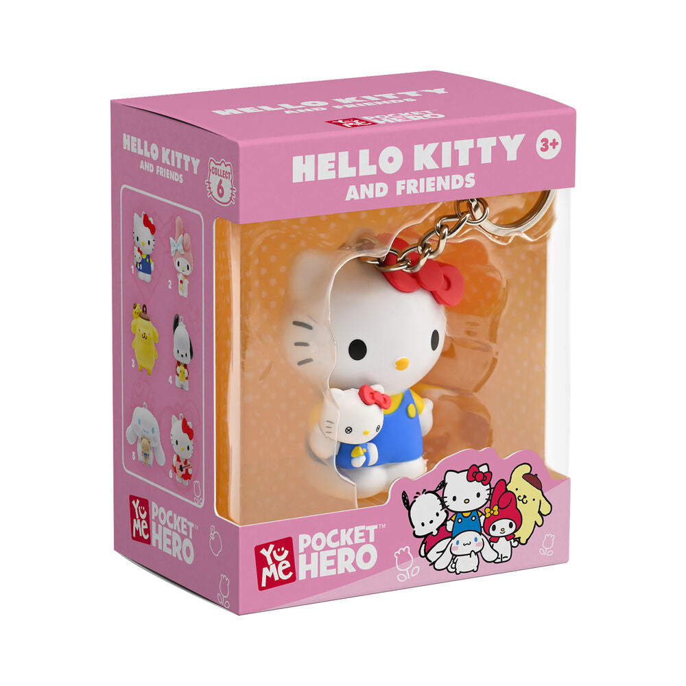 Llavero figura Hello Kitty y Friends surtido con cadena metálica - 10