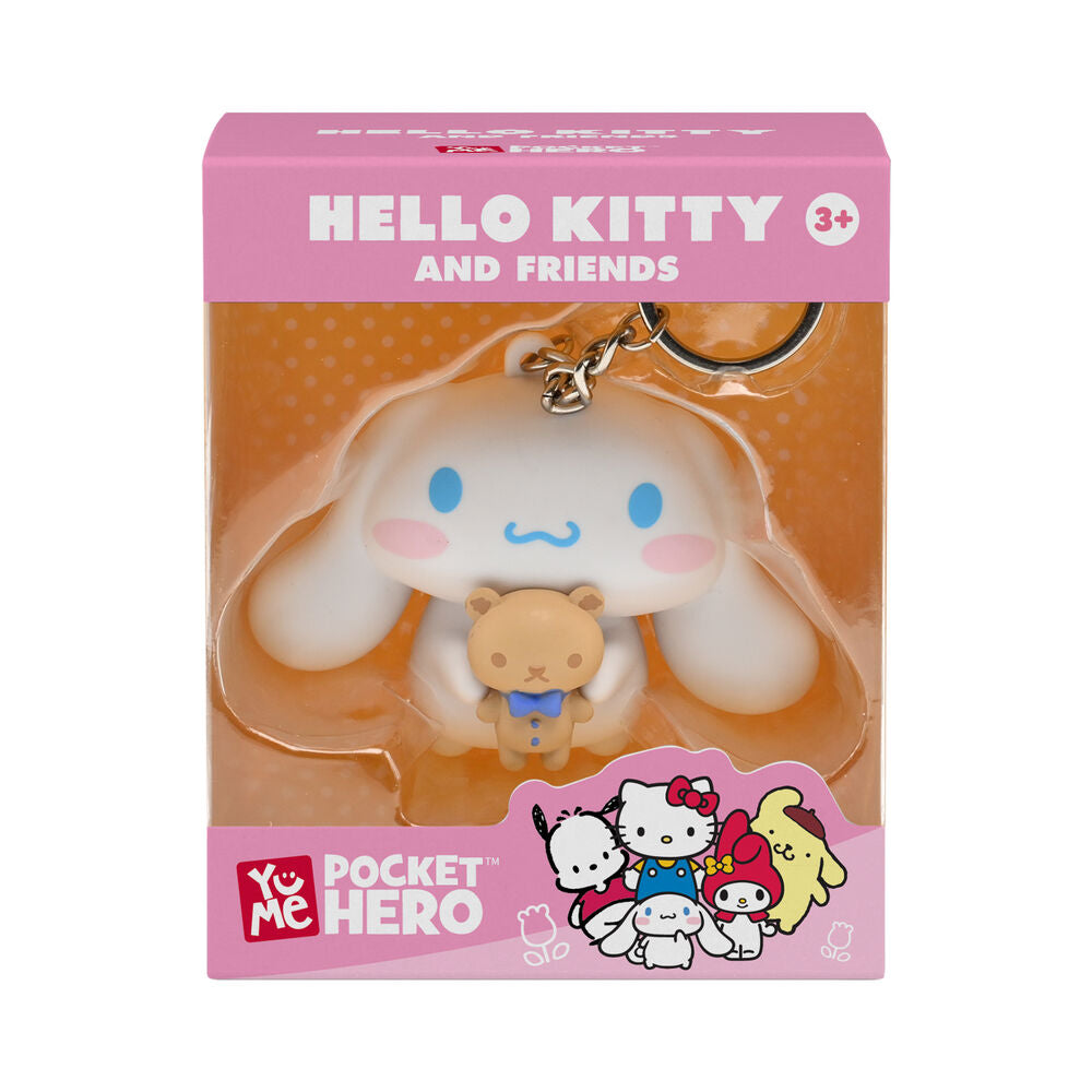 Llavero figura Hello Kitty y Friends surtido con cadena metálica - 22
