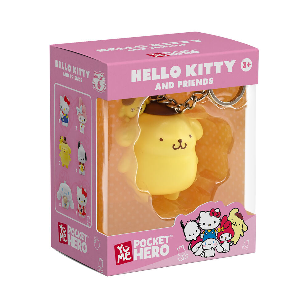 Llavero figura Hello Kitty y Friends surtido con cadena metálica - 23
