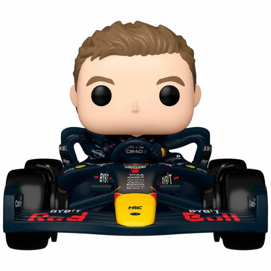 Figura Funko POP Rides de Max Verstappen con el RB20 en caja - 2