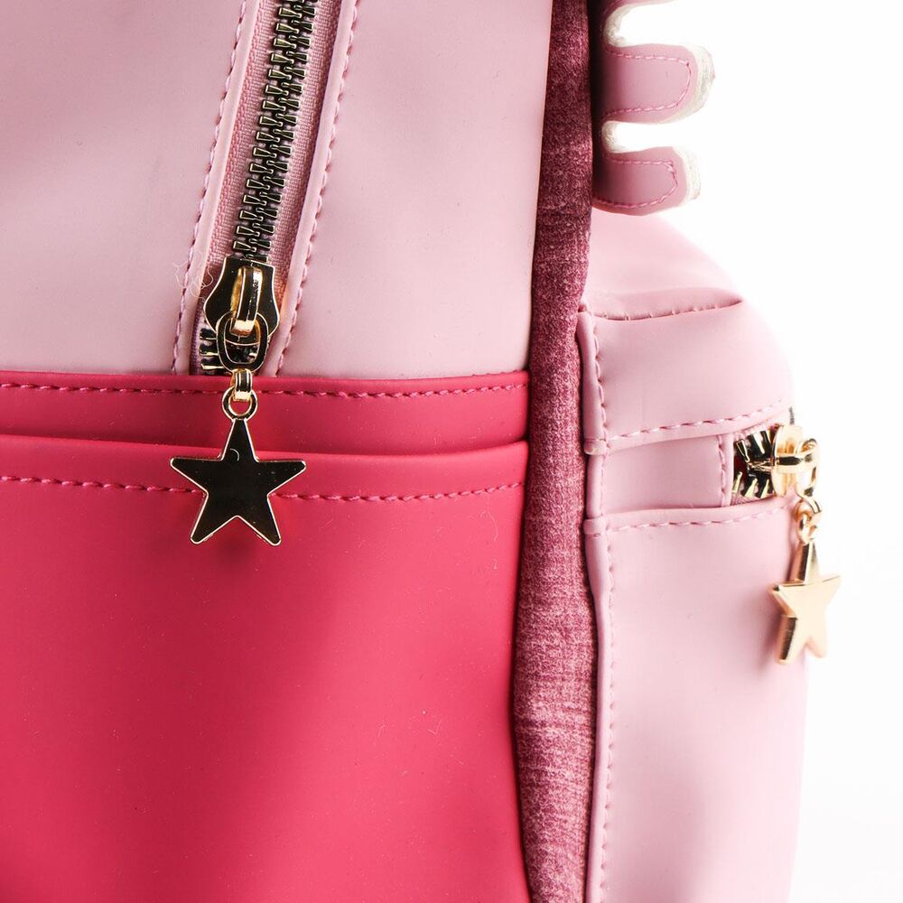 Mochila rosa de Luna Lovegood de Harry Potter con gafas decorativas - 3