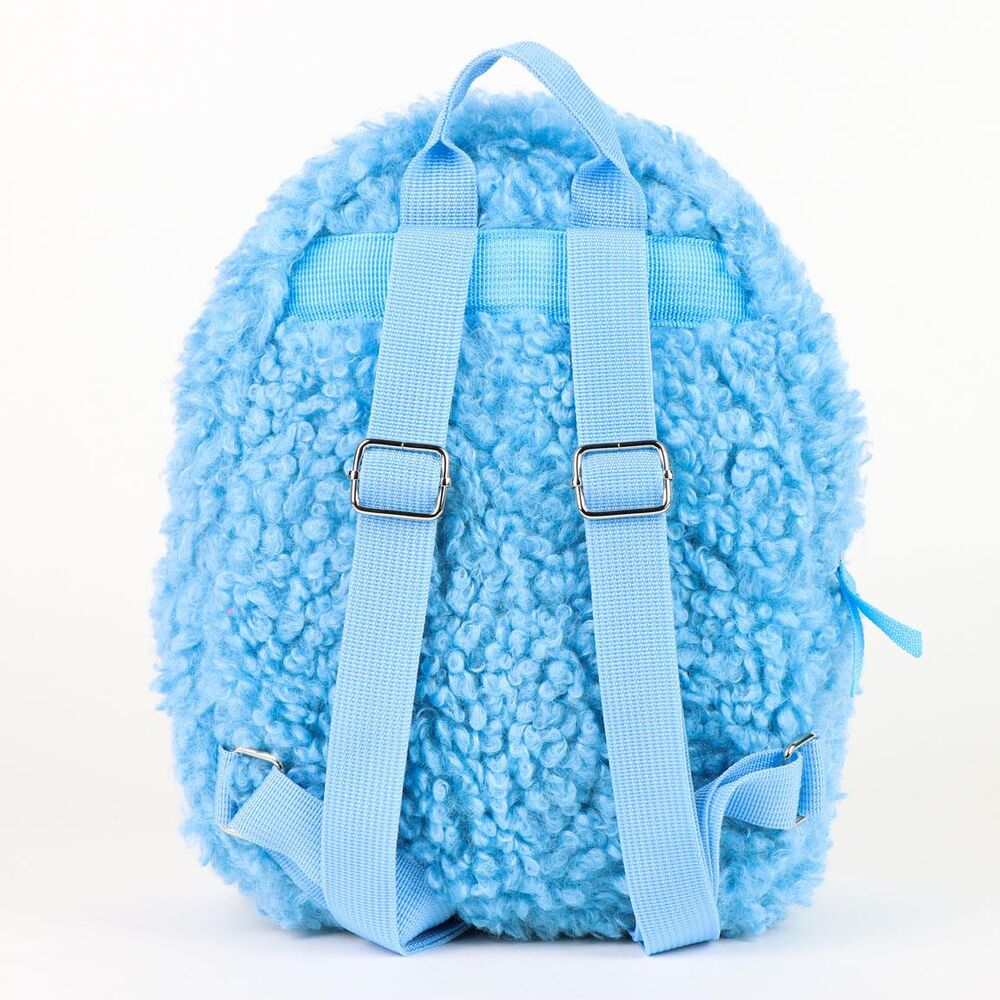 Mochila azul de Stitch Disney con textura rizada - 2