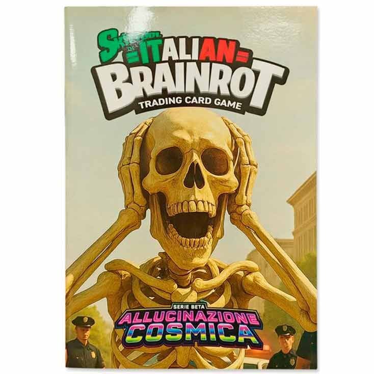 Álbum Italian Brainrot Allucinazione Cosmica Serie 2 con sobre de 7 cartas