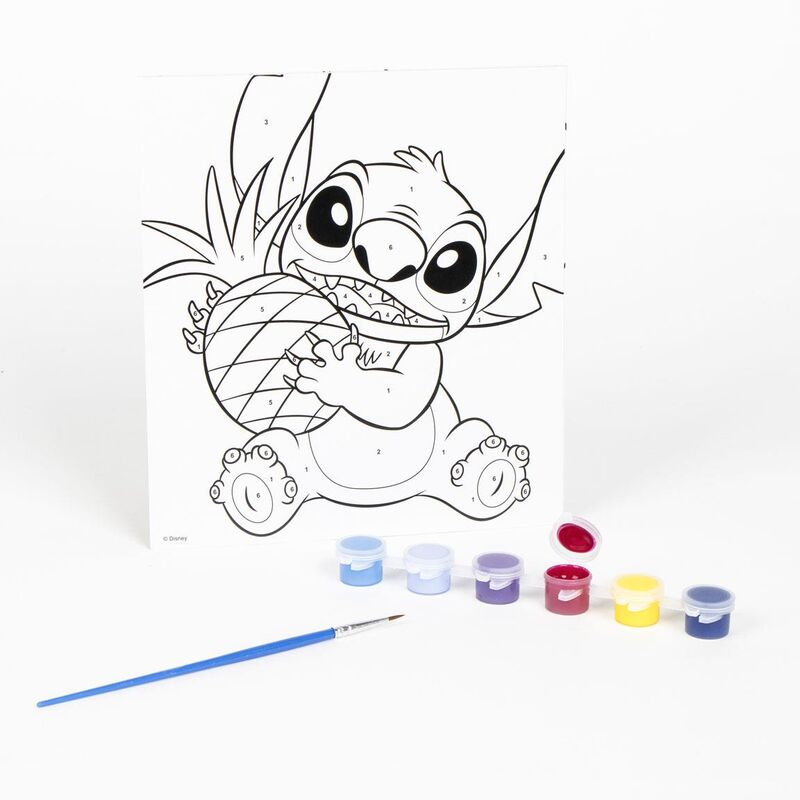 Set de papelería Disney Stitch para pintar por números - 4