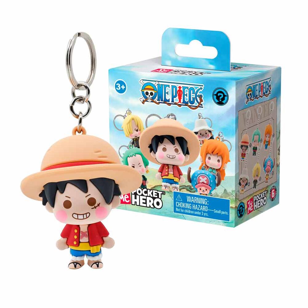 Llavero figura sorpresa de One Piece Pocket Hero - 8