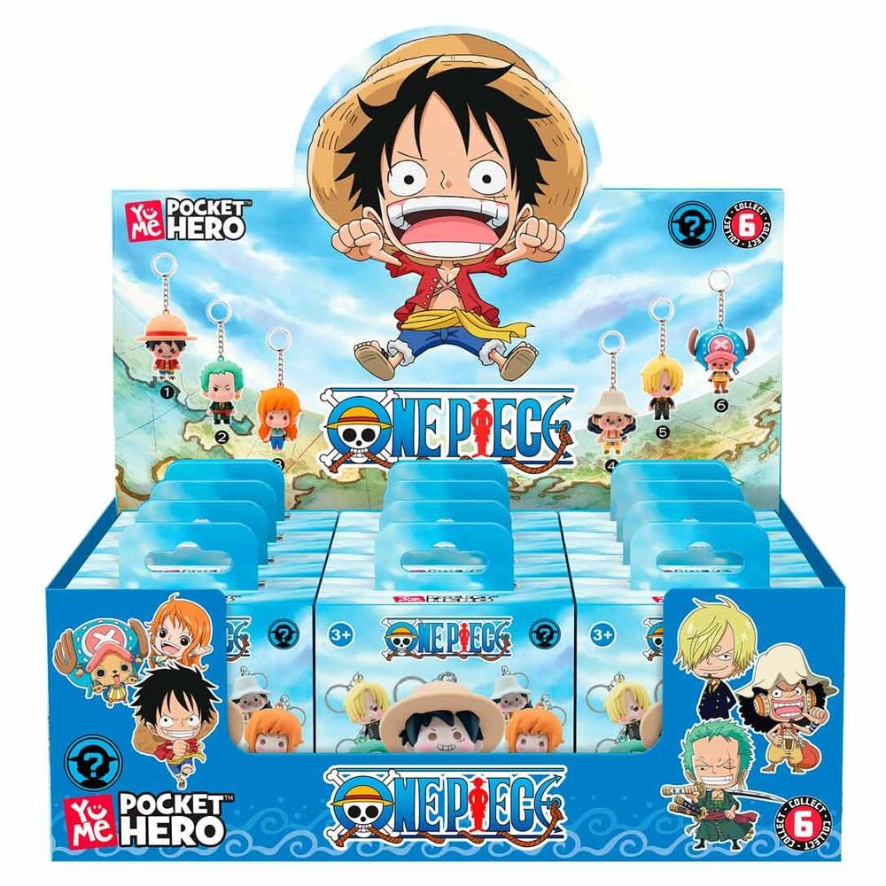 Llavero figura sorpresa de One Piece Pocket Hero - 11