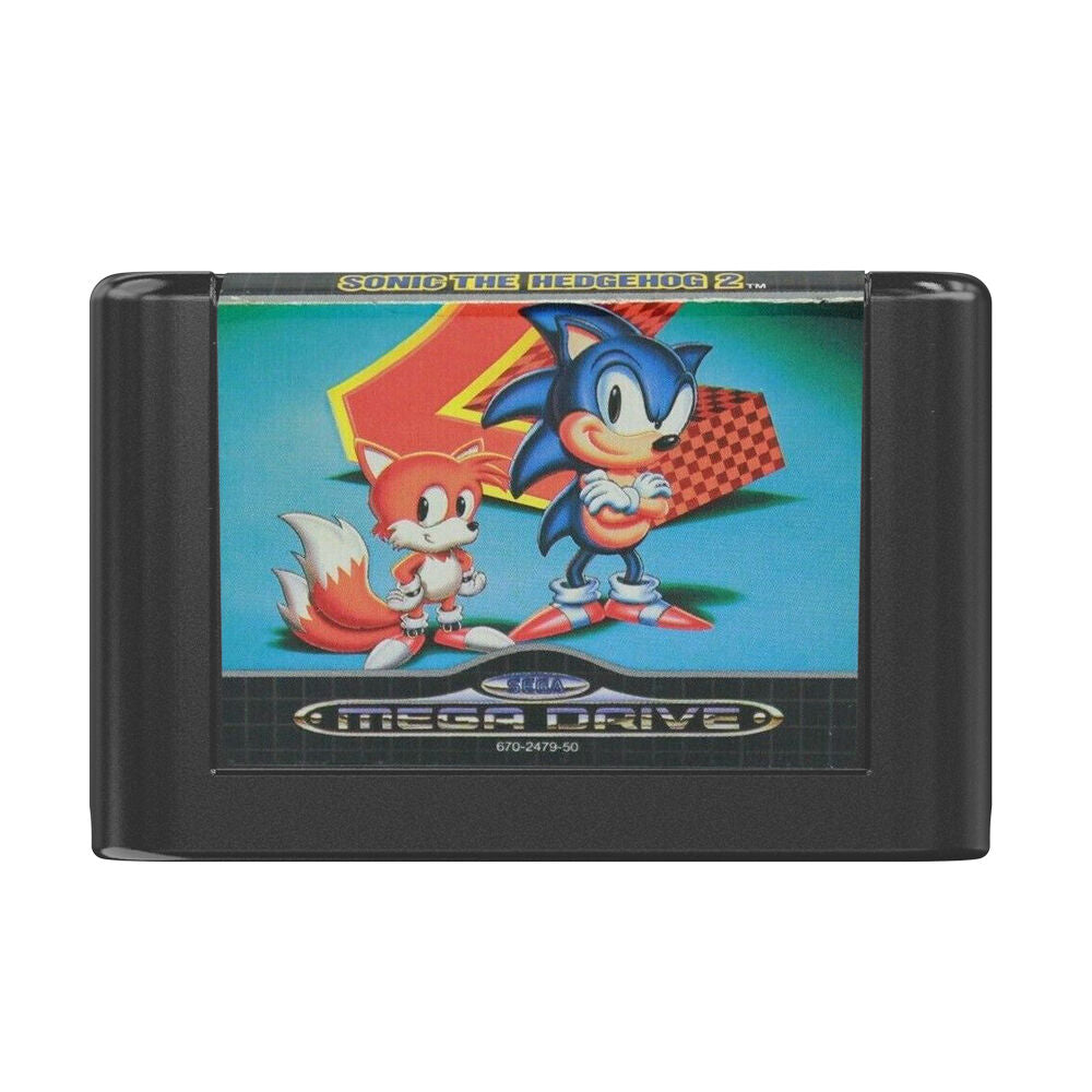 Diorama Mega Drive de Sonic the Hedgehog 2 con Sonic y Tails - 2