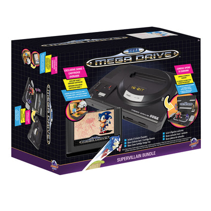 Diorama Mega Drive Boss Level 1 de Sonic the Hedgehog abierto
