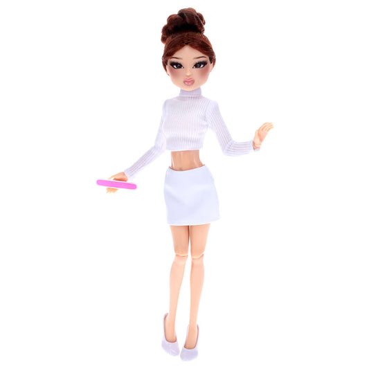 Muñeca Lana Dress to Impress de PHATMOJO con conjunto blanco - 3