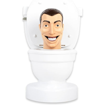 Radio control Skibidi Toilet con diseño de inodoro blanco y mando - 4