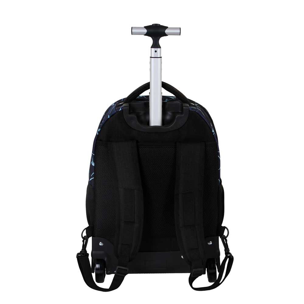 Mochila trolley escolar Spiderman Marvel azul con dos ruedas - 2