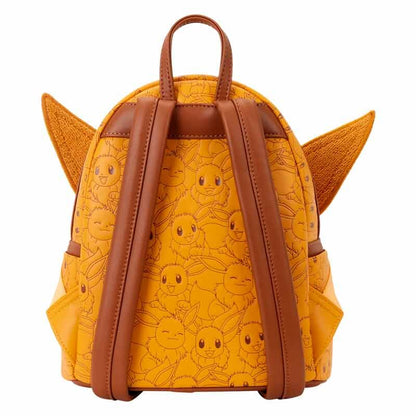 Mochila Loungefly de Eevee Pokémon con orejas en relieve - 3