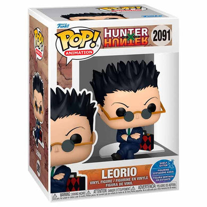 Figura Funko POP! de Leorio de Hunter x Hunter sentado con gafas - 2