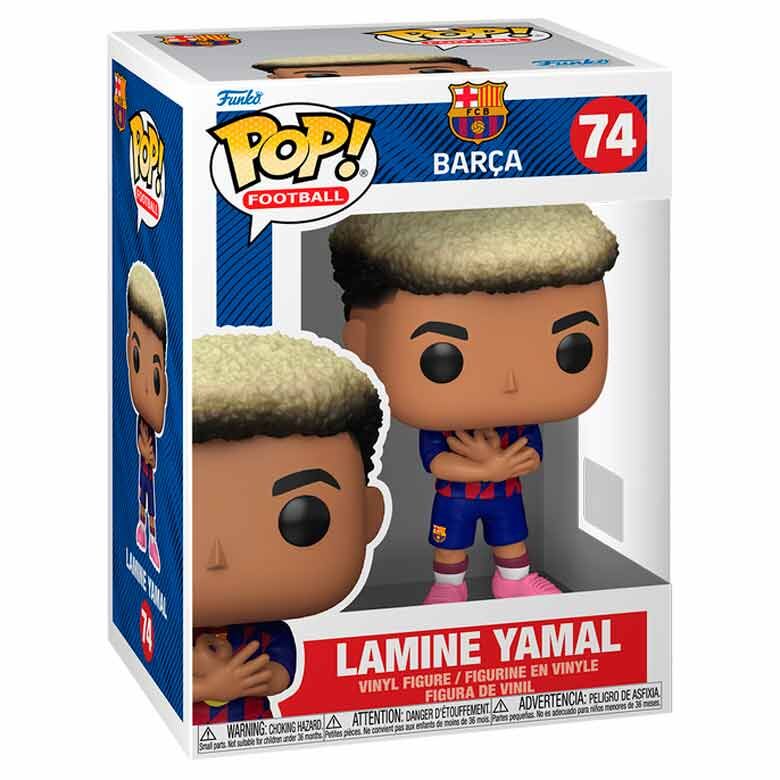 Figura Funko POP! de Lamine Yamal con uniforme del F.C. Barcelona - 2