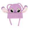 Gorro rosa de punto con diseño de Angel Stitch Disney