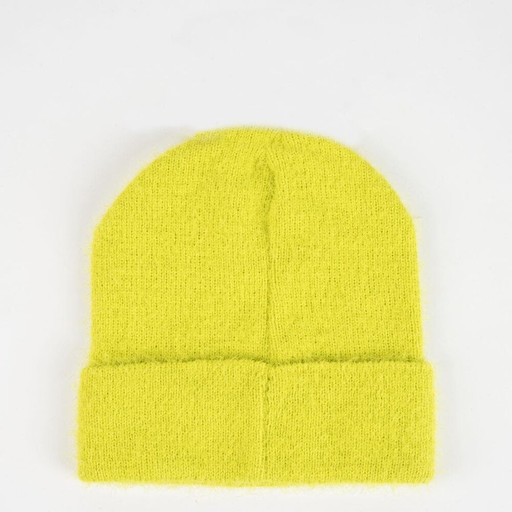 Gorro de punto amarillo verdoso de El Grinch con gráfico frontal - 2