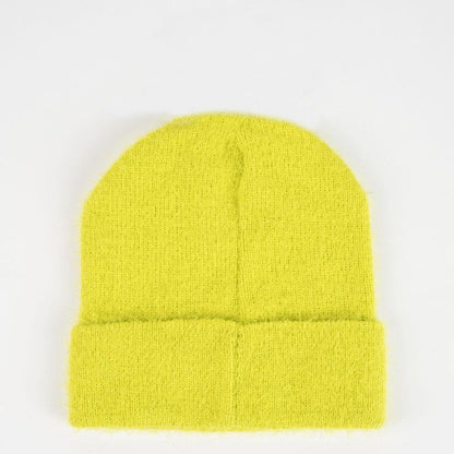 Gorro de punto amarillo verdoso de El Grinch con gráfico frontal - 2
