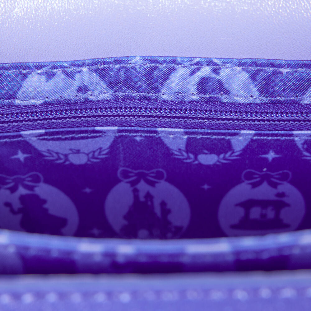 Bolso bandolera morado de Blancanieves Disney Loungefly - 4