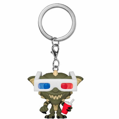 Llavero Funko Pocket Pop! de un Gremlin con gafas 3D