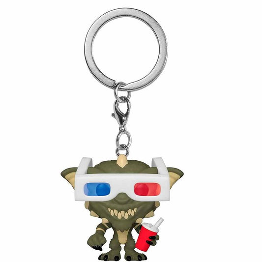 Llavero Funko Pocket Pop! de un Gremlin con gafas 3D