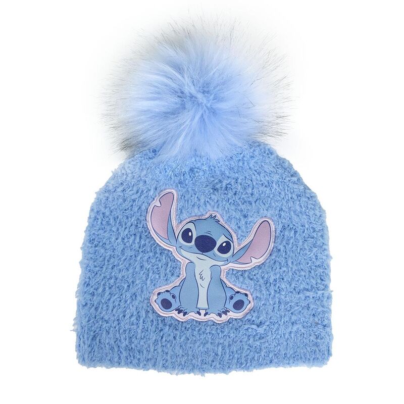 Gorro azul de Stitch Disney con pompón