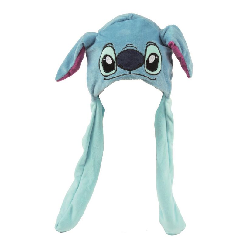Gorro azul de Stitch Disney con orejas caídas