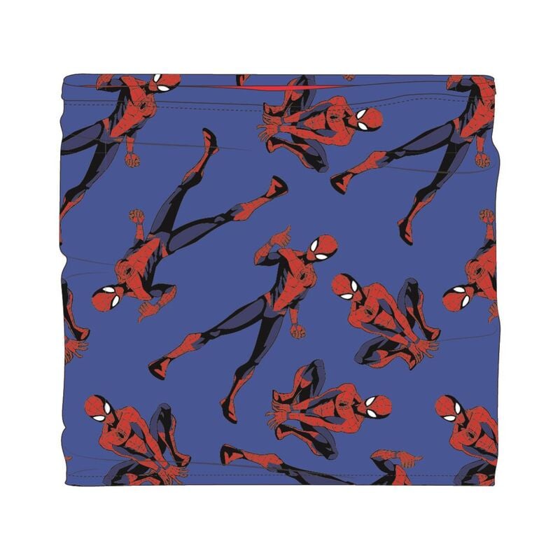 Braga de cuello azul de Spider-Man Marvel con estampado repetido