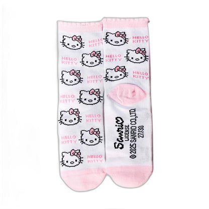 Hucha cilíndrica con 4 pares de calcetines rosas de Hello Kitty - 2