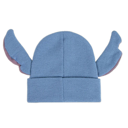 Set azul de gorro y guantes Stitch Disney - 2