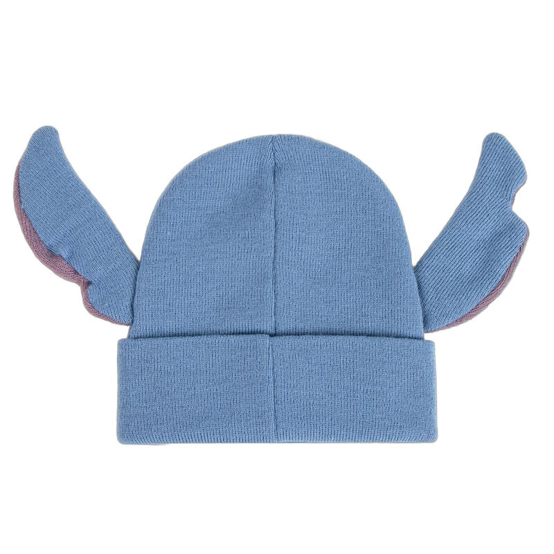 Set azul de gorro y guantes Stitch Disney - 2