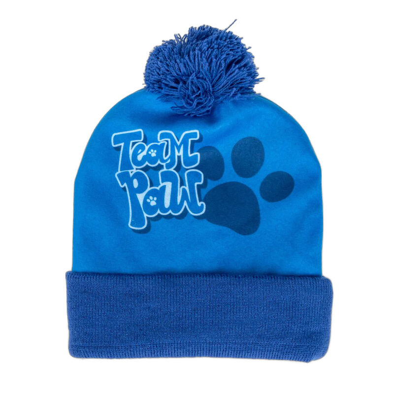 Set azul de gorro con pompón y guantes de Chase de PAW Patrol - 2