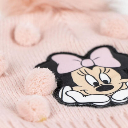 Gorro rosa de Minnie Disney con pompón - 3