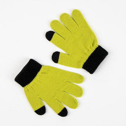 Set verde de gorro y guantes de El Grinch - 3