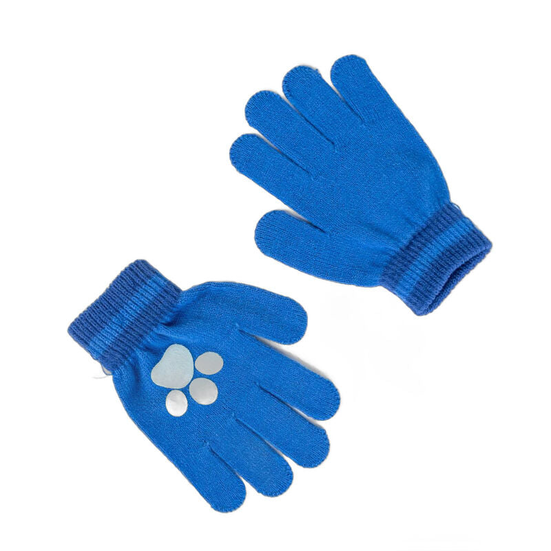 Set azul de gorro con pompón y guantes de Chase de PAW Patrol - 3