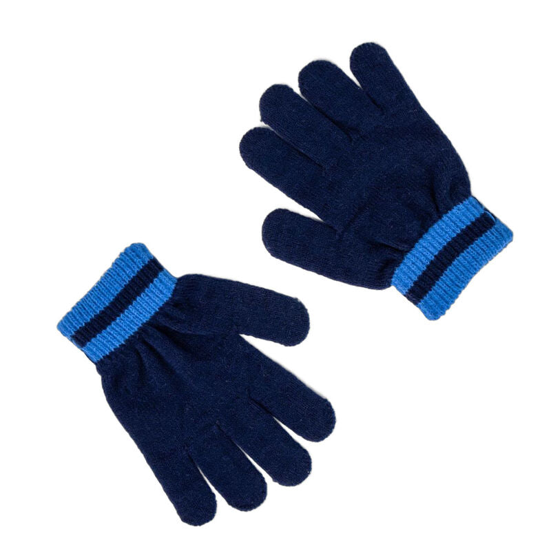 Conjunto azul de gorro con pompón, guantes y braga de cuello de Los Vengadores Marvel - 3