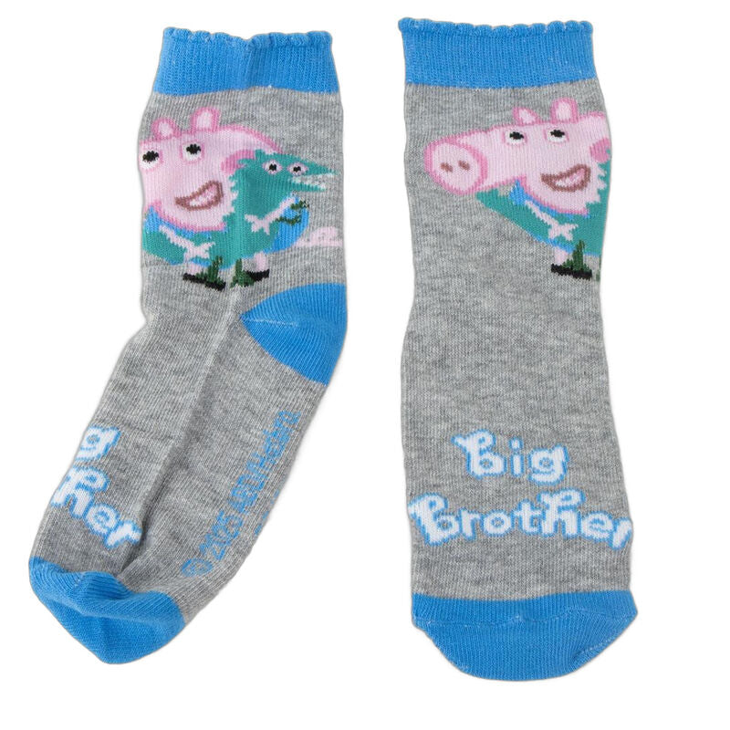 Hucha Peppa Pig con cuatro pares de calcetines infantiles - 4