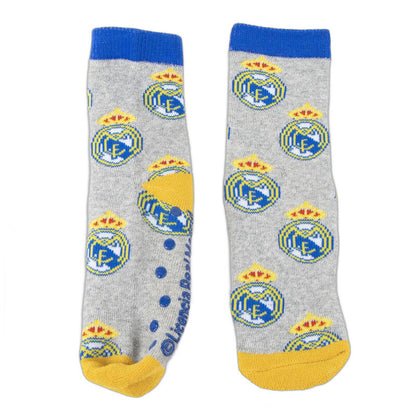 Calcetines antideslizantes surtidos del Real Madrid en azul y gris - 4