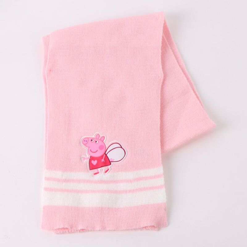 Conjunto rosa de gorro, guantes y bufanda Peppa Pig - 4