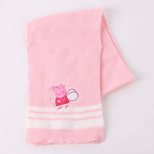 Conjunto rosa de gorro, guantes y bufanda Peppa Pig - 4