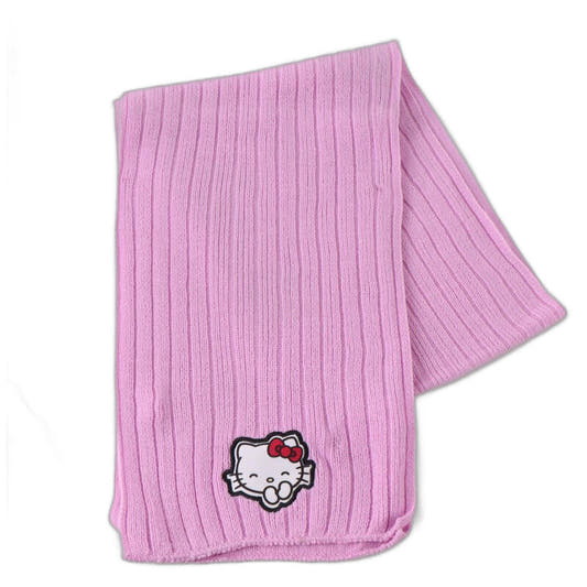 Conjunto de gorro, bufanda y guantes Hello Kitty en rosa y rojo - 4