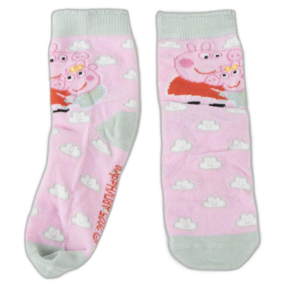 Hucha Peppa Pig con cuatro pares de calcetines infantiles - 5