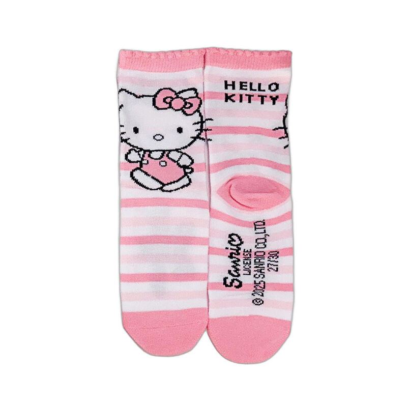 Hucha cilíndrica con 4 pares de calcetines rosas de Hello Kitty - 5