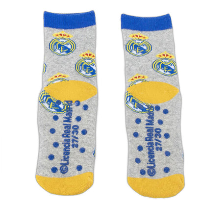 Calcetines antideslizantes surtidos del Real Madrid en azul y gris - 5